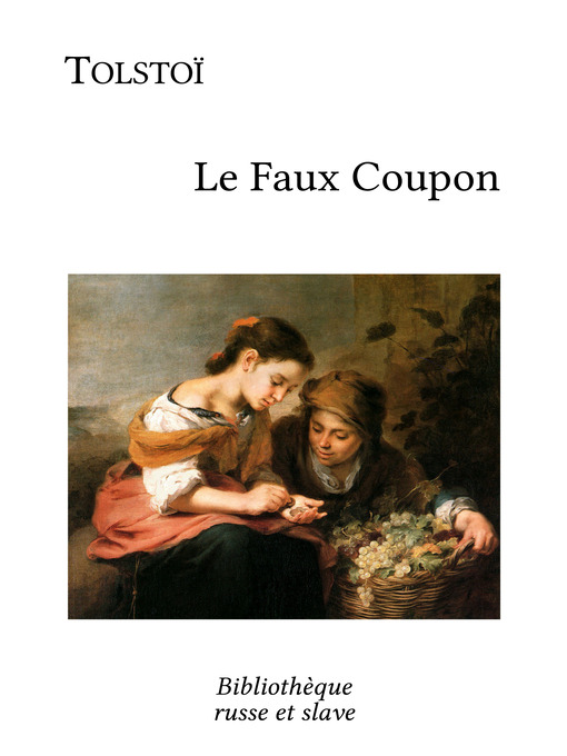 Cover of Le Faux Coupon